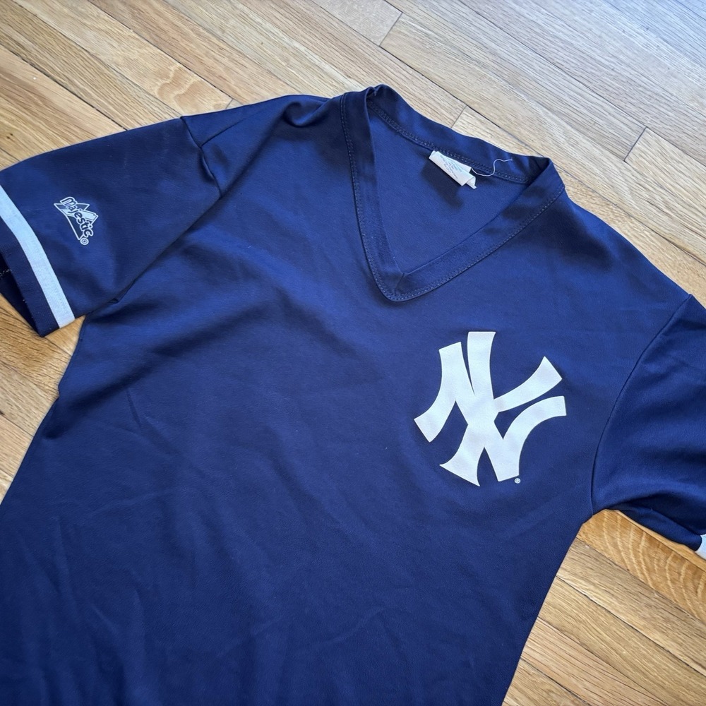Vintage Majestic New York Yankees Jersey Medium Made In The USA MLB NY Collector